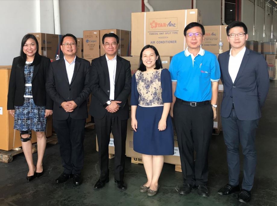 EXIM BANK เยี่ยมชมกิจการ พี.พี.เจ. เอ็นจิเนียริ่ง และ พี.พี.ซี. อินเตอร์คูลลิ่ง ผู้ผลิตและส่งออกเครื่องปรับอากาศไทยไปตลาดโลก