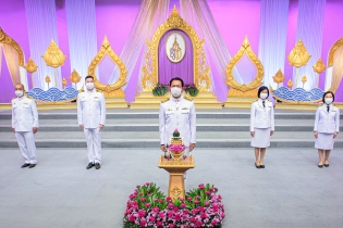 EXIM Thailand Records a Well-wishing TV Program  on Her Majesty Queen Suthida’s Birthday