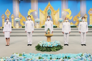EXIM BANK บันทึกเทปถวายพระพรชัยมงคล สมเด็จพระบรมราชชนนีพันปีหลวง เนื่องในโอกาสวันเฉลิมพระชนมพรรษา
