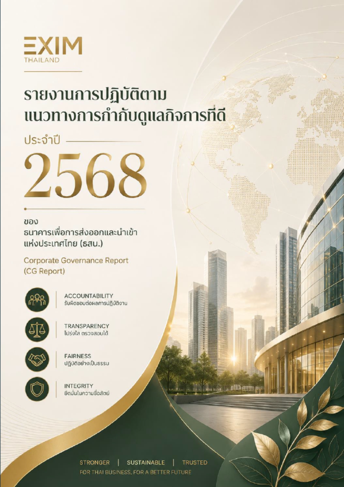 รายงานการปฏิบัติตามแนวทาง การกำกับดูแลกิจการที่ดีประจำปี 2568