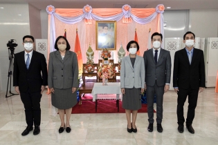 EXIM BANK ร่วมลงนามถวายพระพร สมเด็จพระเจ้าลูกเธอ เจ้าฟ้าพัชรกิติยาภา นเรนทิราเทพยวดี กรมหลวงราชสาริณีสิริพัชร มหาวัชรราชธิดา