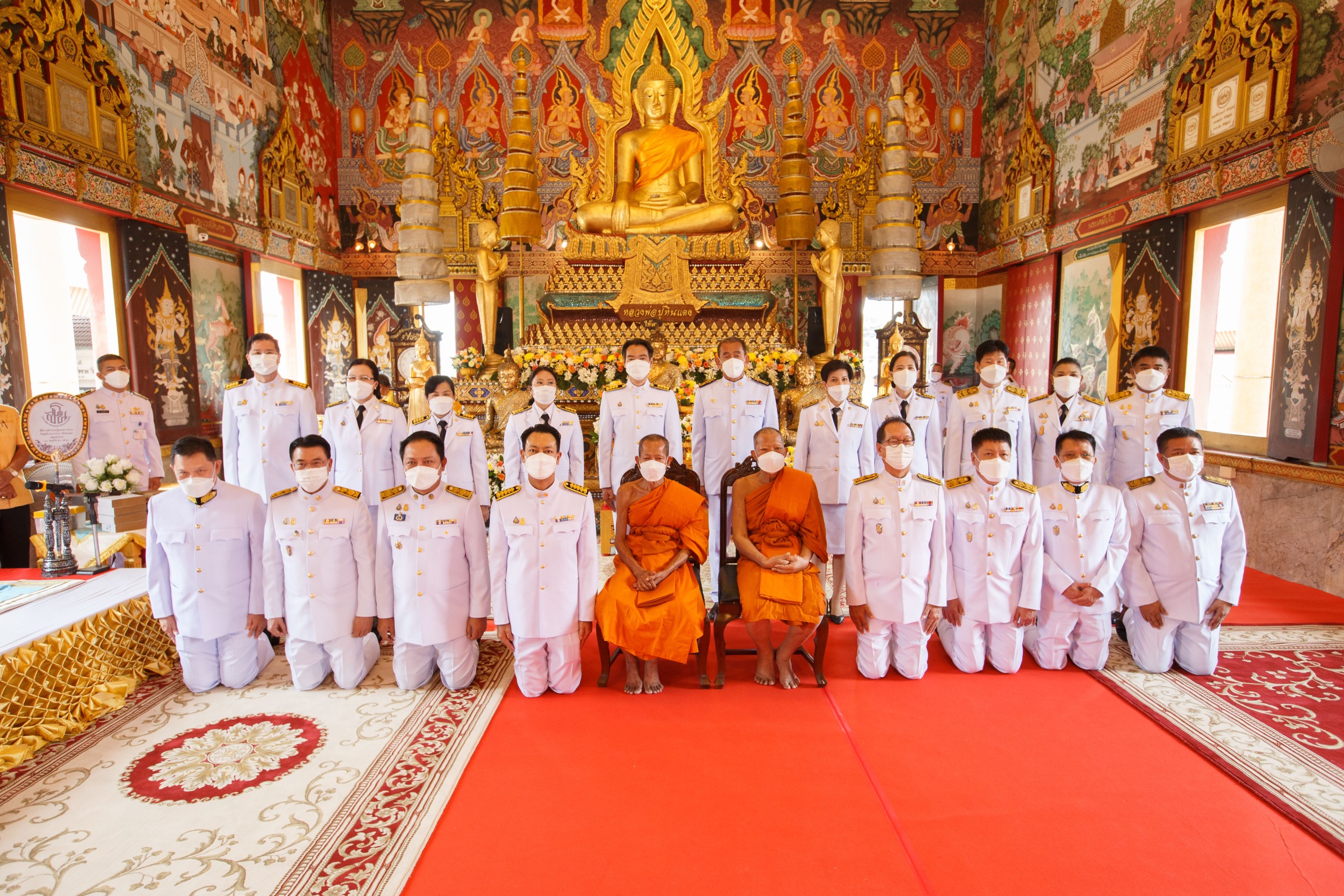 EXIM Thailand Holds 2021 Royal Kathin Ceremony