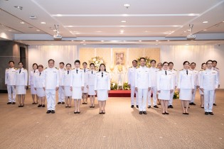 EXIM BANK ประกอบพิธีถวายพระพรชัยมงคล เนื่องในวันฉัตรมงคล พุทธศักราช 2566