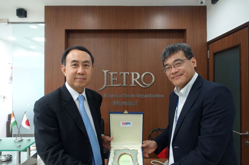 EXIM BANK เข้าพบองค์การส่งเสริมการค้าต่างประเทศของญี่ปุ่น ณ นครมุมไบ อินเดีย