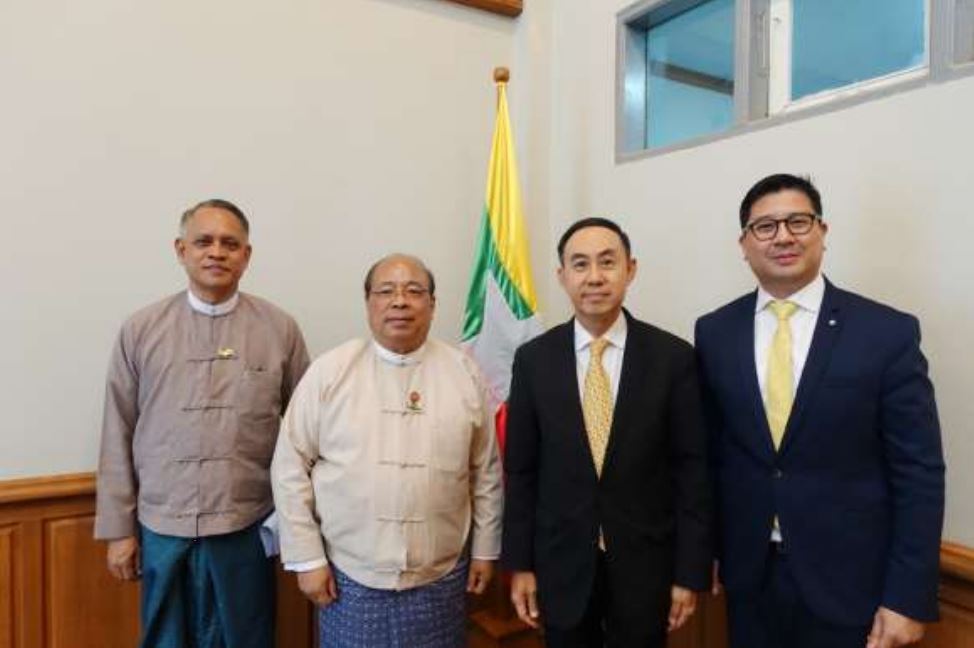 EXIM Thailand Paid a Courtesy Visit to Myanmar’s Minister of Investment and Foreign Economic Relations