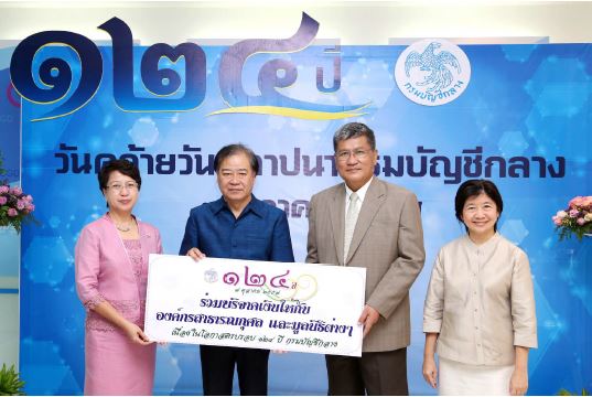 EXIM BANK ร่วมยินดีครบรอบ 124 ปี กรมบัญชีกลาง