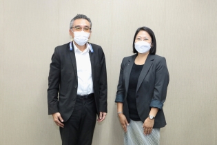 EXIM Thailand Visits Deputy Permanent Secretary of Ministry of Industry to Extend New Year 2022 Greetings