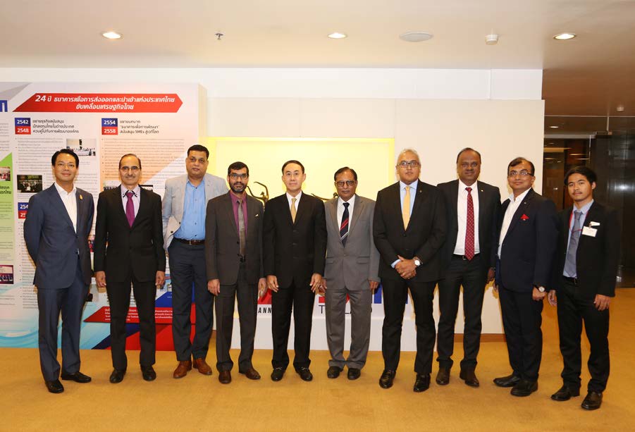 EXIM BANK ต้อนรับหน่วยงานส่งเสริมการลงทุนรัฐคุชราต อินเดีย