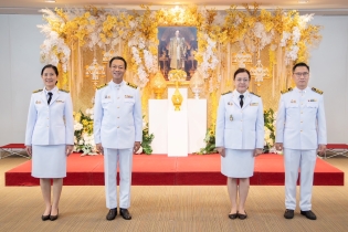 EXIM Thailand Joins Merit Making Ceremony for His Majesty the Late King Bhumibhol Adulyadej