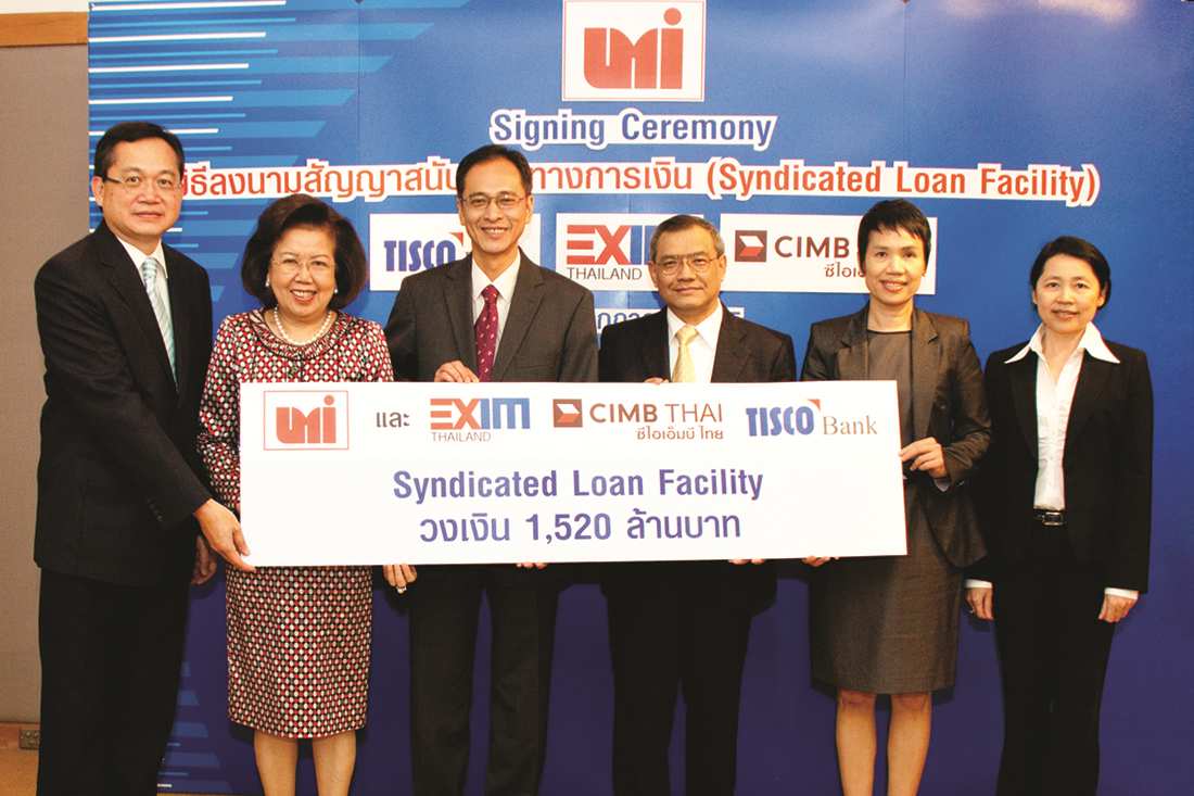 EXIM Thailand, CIMB Thai and TISCO Extend Syndicated Loan of 1.52 Billion Baht to Support UMI’s Business Expansion