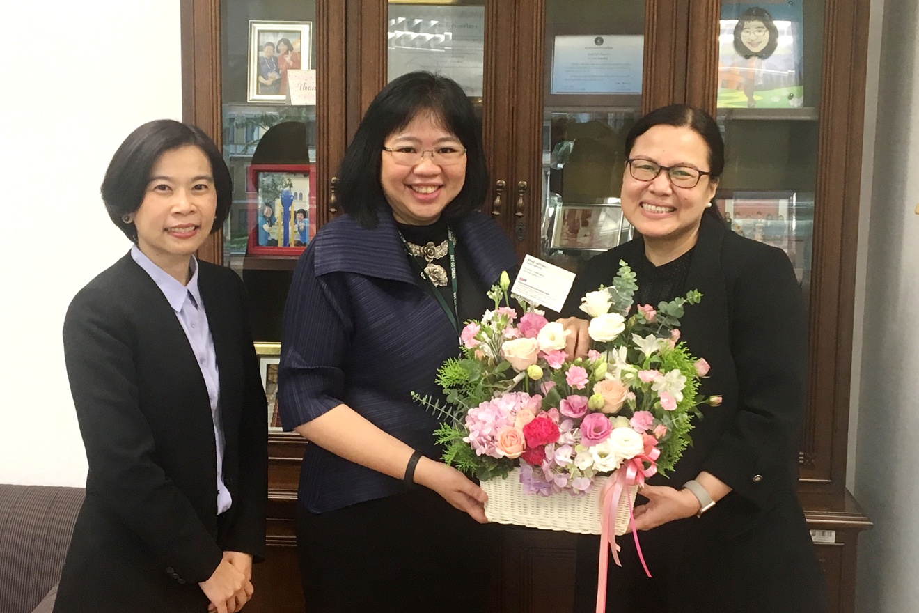 EXIM BANK ร่วมยินดีผู้อำนวยการอาวุโสฝ่ายกำกับและตรวจสอบสถาบันการเงินเฉพาะกิจ ธนาคารแห่งประเทศไทย