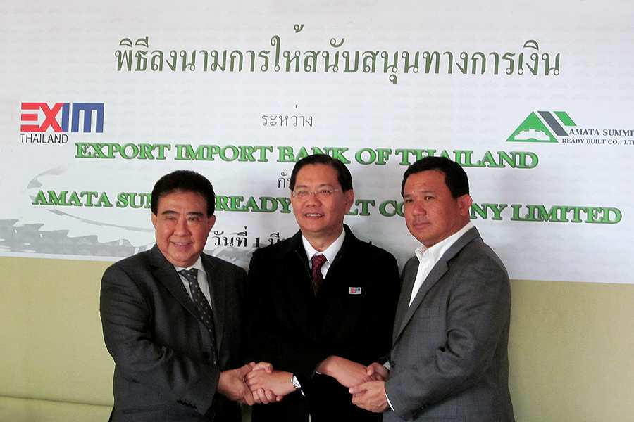 EXIM Thailand Provides 110 Million Baht Loan to Amata Nakorn Industrial Estate