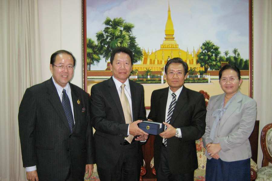 EXIM Thailand Visits Lao PDR’s Minister of Finance
