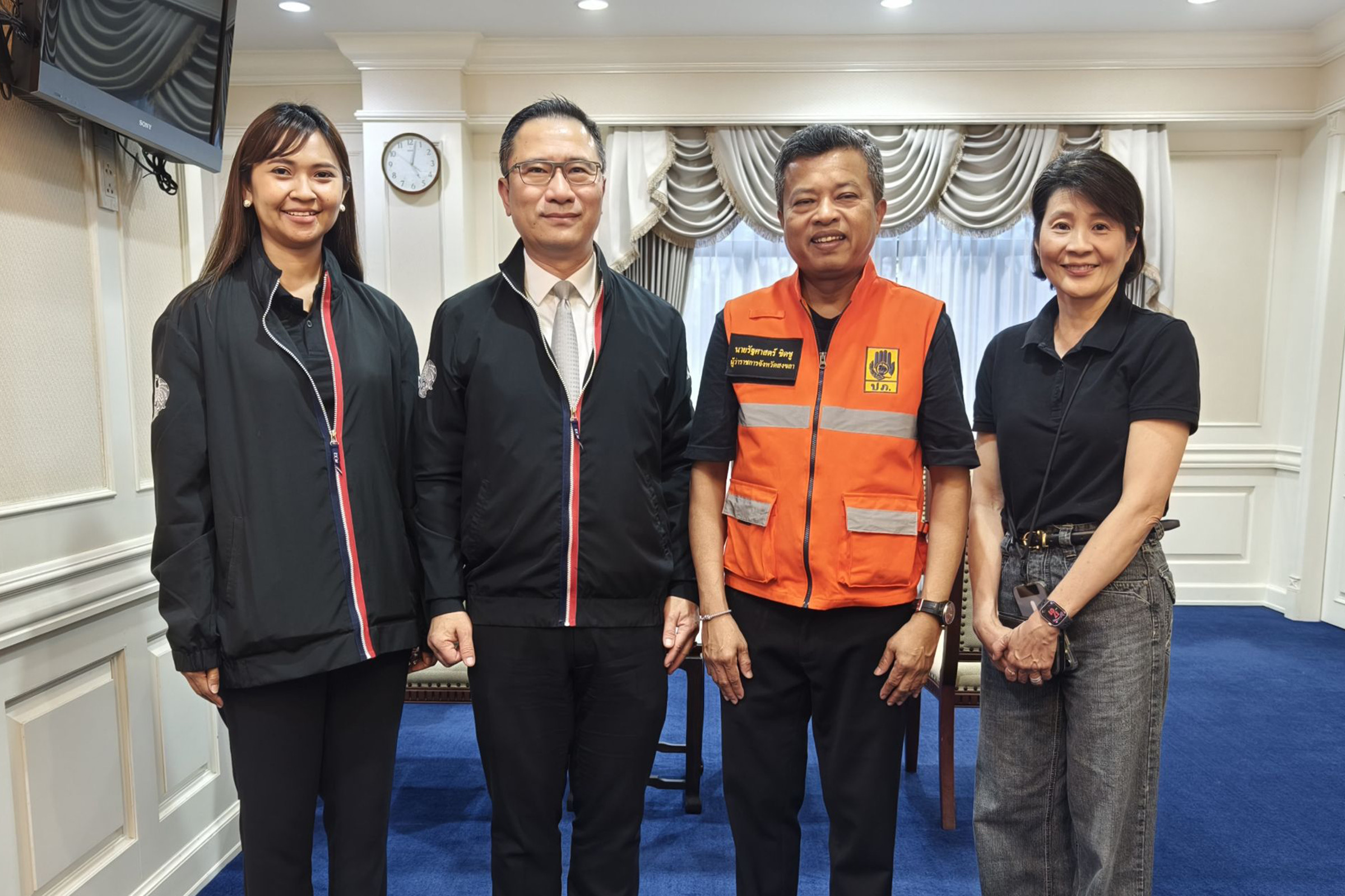 EXIM BANK เข้าพบผู้ว่าราชการจังหวัดสงขลา สื่อสารมาตรการเร่งฟื้นฟูและเยียวยาผู้ประกอบการที่ได้รับผลกระทบจากอุทกภัย