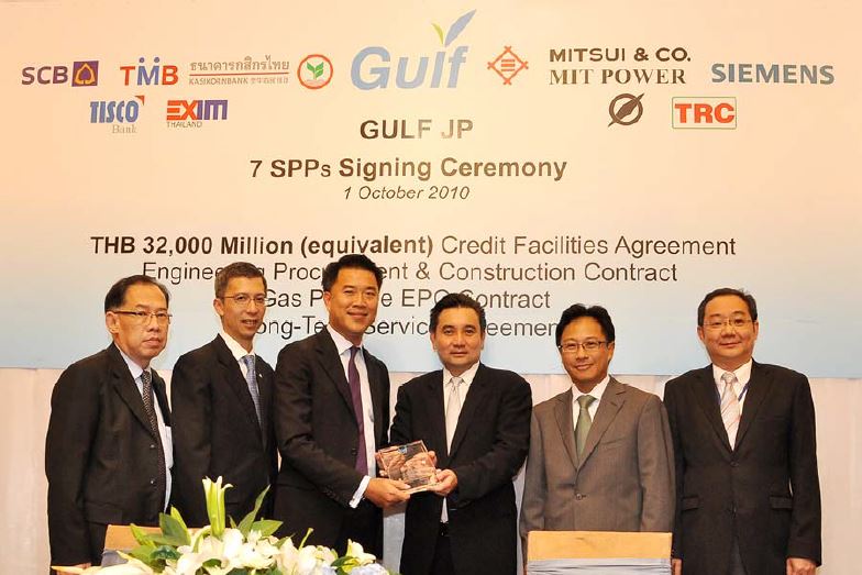 EXIM Thailand and Four Commercial Banks Finance Gulf JP’s SPP Projects
