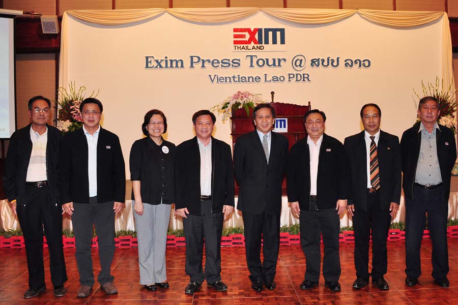 EXIM Thailand Organizes Press Tour to Vientiane, Lao PDR