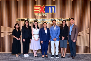 EXIM BANK พบปะหารือธนาคารแห่งอเมริกา เนชั่นแนล แอสโซซิเอชั่น ส่งเสริมผู้ประกอบการไทยบริหารความเสี่ยงการค้าระหว่างประเทศอย่างมีประสิทธิภาพ
