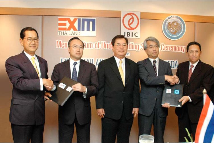 EXIM Thailand, JBIC and NEDA Join Force to Promote Asia and GMS Development