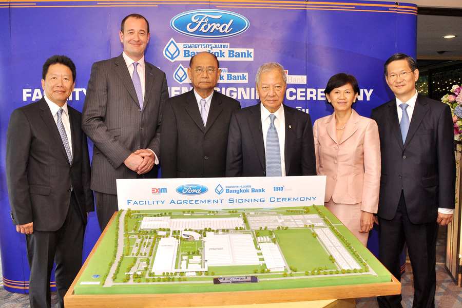 EXIM Thailand Inks Syndicated Loan Deal with Bangkok Bank and TISCO Bank for Ford Motor Company