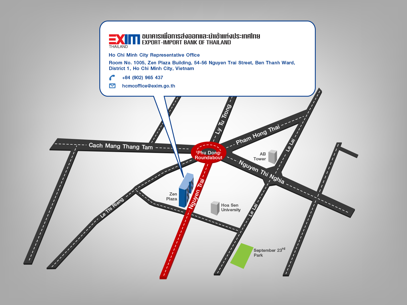 สำนักงานผู้แทนในโฮจิมินห์