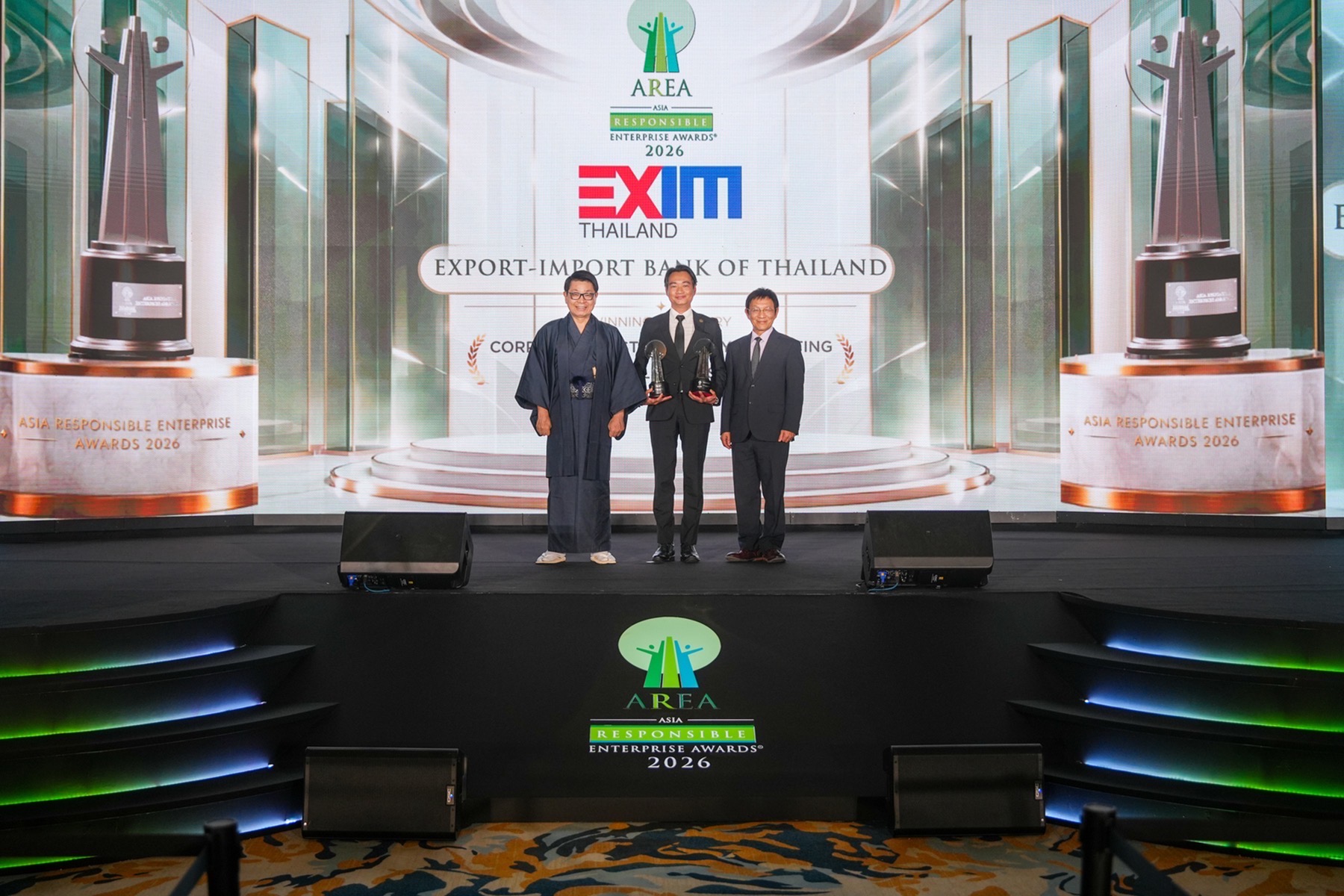 EXIM BANK คว้า 2 รางวัล Asia Responsible Enterprise Awards 2026 สะท้อนความมุ่งมั่นในการขับเคลื่อนธุรกิจสู่ความยั่งยืน